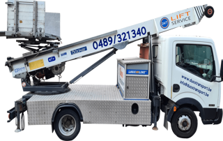 duos verhuizing truck merelbeke